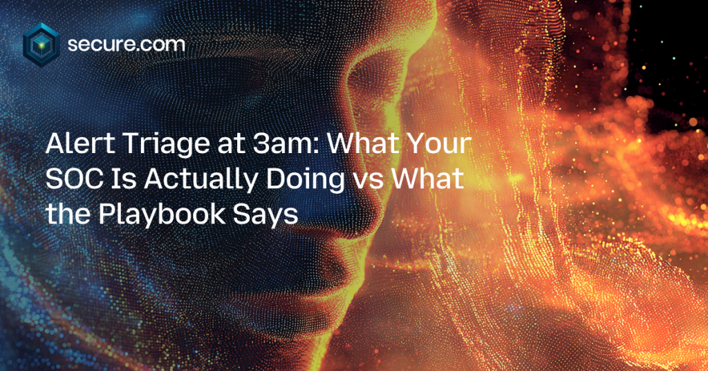 Alert Triage at 3am: What Your SOC Is Actually Doing vs What the Playbook Says