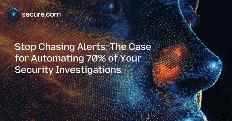 Stop Chasing Alerts: The Case for Automating 70% of Your Security Investigations