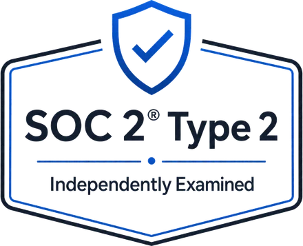 SOC 2 Type 2 — Independently Examined